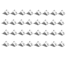 32 Pcs 920158 Freezer Shelf Clip,Stainless Steel Shelf Clip for Refrigerator,Freezer Cooler Shelf Support