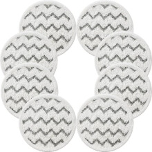 For Eifrthe 3897a Rotating Mop Pads for  Spin-Wave SmartSteam Scrubbing Steam Mop 3897A 3712 3712W 8 Pack