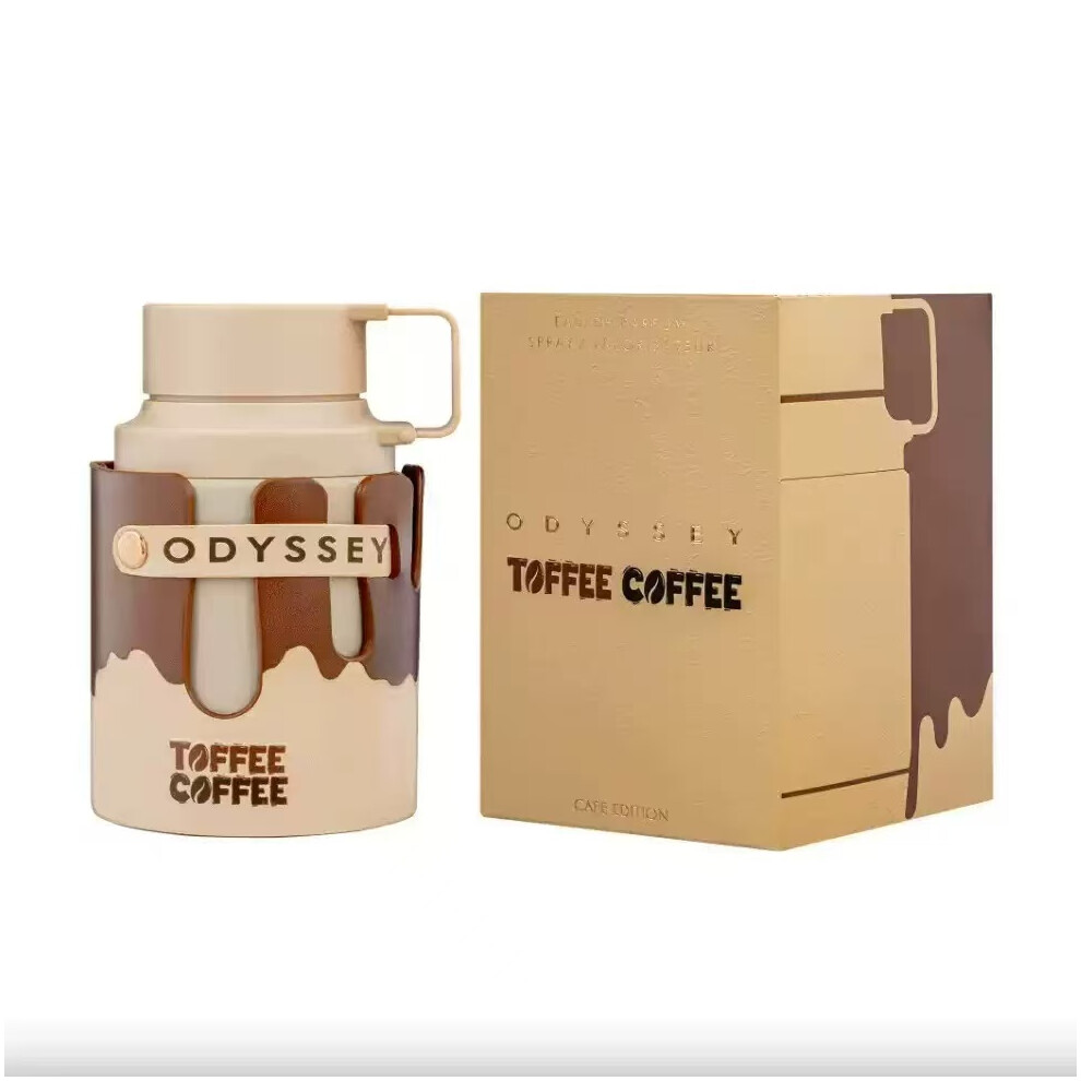 Own Brand Premium Oriental Perfume Voyage Toffee Coffee Edp 100Ml (3.4 Fl Oz), Gourmand Coffee Caramel Fragrance, Cafe Edition