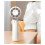 Elektrische Miniventilator, Handventilator, USB-Oplaadbare Draagbare Koelventilator, Luchtkoeler, Wit 3