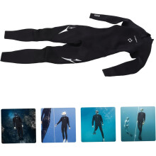 Miesten pitkähihainen märkäpuku kokovartaloinen uimapuku, eristetty sukelluspuku snorklaukseen ja surffaukseen
