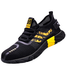 (Breathable [Summer Deodorant]) Safety Work Shoes Women PPE Ladies Mens Ultra Lightweight Steel Toe Cap Trainers