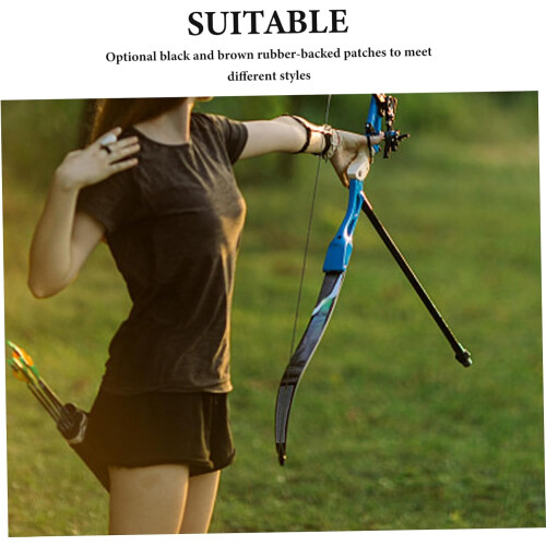 Recurve Bow String Serving Thread Bow Shooting Practice Set Peephole Accessory 2