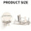 Freestanding Plastic Toilet Paper Holder with Cute Reading Character Design 9