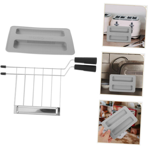 1 Set Toaster Accessories Screen Removable Wicker Basket Stave Toast Machine Base 2