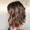 Trendy Long Brown Gradient High-Temp Silk Wig Cap for Women 2