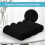 Black Microfiber Cleaning Cloth , 10 Pack, Microfiber Cleaning Cloth, Ultra-Absorbent and Reusable 4