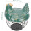 Egg Storage Basket with Ceramic Lid Straw Hen Basket Kitchen Egg Container Rack 6