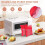 Sac de cuisson réutilisable rouge pour micro-ondes – Kit de sac de cuisson 2