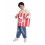 Halloween Cosplay Dockoutfit Tecknad Anime Popcorn Performance Kostym 4