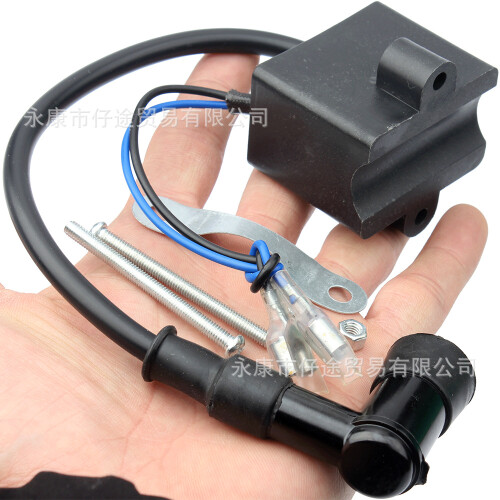 50cc 60cc 80cc 2-Stroke Bicycle Mini Motorcycle High-Voltage CDI Ignition Coil Kit 1