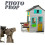 6 kpl nukkekodin miniatyyriä 6