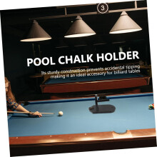 Allasliitupidike Pool Hand Chalk Pan Tukeva ja luotettava biljardiliitupidike