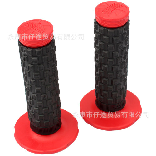 Off-Road ATV Motorcycle Silicone Soft Handlebar Grips Small Particle Throttle 50-250CC 2
