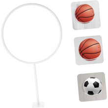 Ball Base Bar Towel Rod Round Soccer Accessories Score Clips Sprinkled Gold Decoration