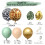 Tierwald-Kindergeburtstags-Ballon-Set Bohnengrünes Dekorationsset 5