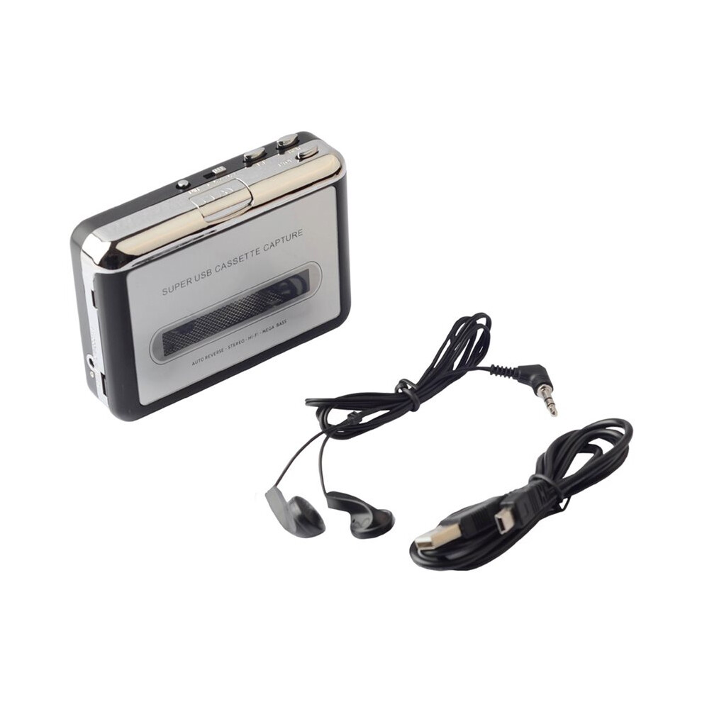 Cassette Player Usb Cassette To Mp3 Converter Capture Audio Music Player Tape Cassette Recorder Kit, With Usb Transfer 4713729375385