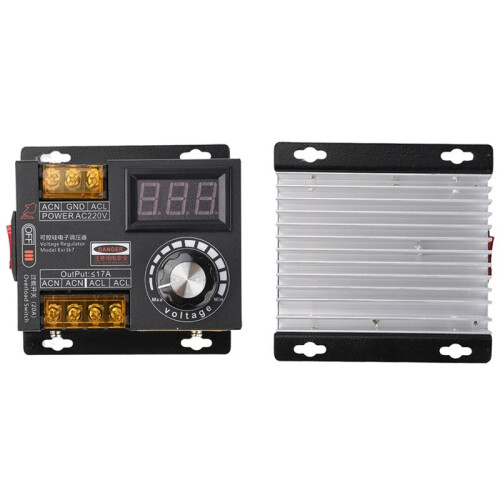 220V Stepless Speed Controller Electronic Thyristor Adjustable Dimmer for Fans Angle Grinders 3700W Motor Regulator 1
