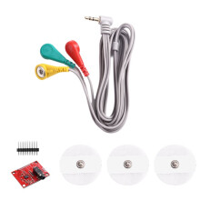 AD8232 Module for Duinofun ECG Measurement Pulse Rate Monitor for ECG Sensor Module with Charged Cable