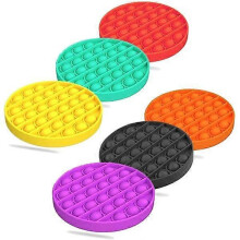 Pop it Fidget Toy Bubble Sensory Fidget Toy Toy - CE Purple Purple