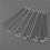 12Pcs 6 Sizes Acrylic Clay Depth Guide for Jewelry Making, Polymer Clay Pottery Tool 2