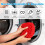 Mop Replace  for  Spin Mop Heads Replacements for  Easywring Red Microfiber Chenille Mop Pad 3PCS 10