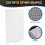 Non-Stick Silicone Dehydrator Sheets,Fruit Dehydrator Mats Reusable Steamer Mat Mesh Sheet for Fruit Dryer 8 Pcs 3