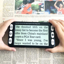 5In LCD Display Portable Magnifie Low Vision Video Magnifier Electronic Reading Aid,Digital Handheld Video Magnifier US