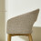 Signature Set of 2 INES greige upholstered chairs in solid ash 10