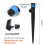 360 Degree Rotating Garden Sprinkler with Emitters for Efficient Irrigation 7