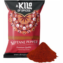 A Kilo of Spices | Cayenne Pepper Powder 1 KG | Hottest Pepper | All Purpose Seasoning | Ground Cay