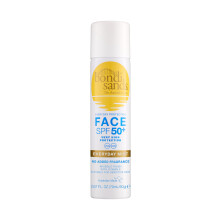 Bondi Sands SPF 50+ Fragrance Free Face Sunscreen Mist | Broad Spectrum UVA & UVB Protection with 7