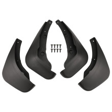 4PCS Mudflap for 2 Hatchback 2007-2012 Mud Flaps Guard Flap Mudguard Accessories