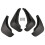 4PCS Mudflap for  2 Hatchback 2007-2012  Mud Flaps Guard  Flap Mudguard Accessories 1