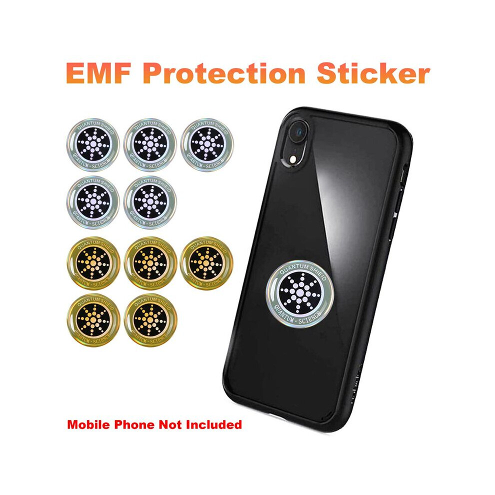 10Pcs Emf Protection Sticker Anti Radiation Cell Phone Sticker For Phone Laptop And All Electronic Devices 4714115014178
