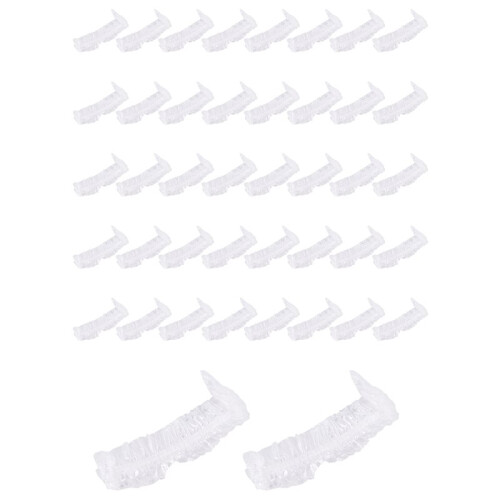 100 Stuks Plastic Wikkelkomdeksels, met Elastische, Plastic Rekbare Voedseldeksels