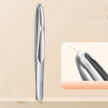 (Silvery) 1pc Round-Tipped Small Tweezers,High-Precision Stainless Steel Eyebrow Clipper, Eyebrow Trimming And Hair Extraction Pliers