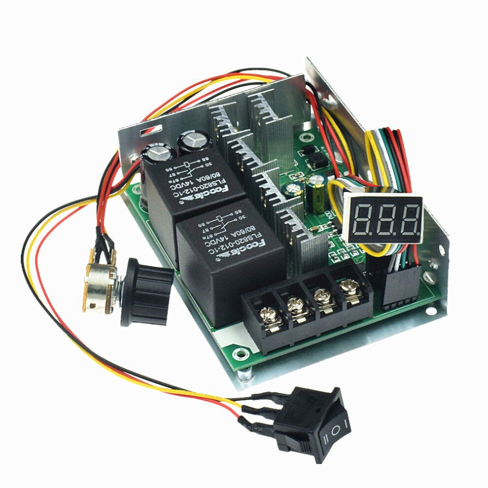 Pwm Motor Speed Controller Digital Display 0- Adjustable Drive Module Input Max 60A 4712584704231