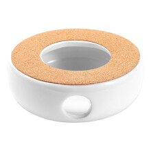 Portable Ceramic Teapot Holder Base Teapot Warmer Insulation Base Coffee Water Warmer Candle Holder Tea Accessories
