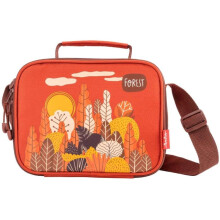 Jata Insulated Lunch Bag with 4 Containers 22x17x14cm Portable Thermal Cooler for Picnic, Work, School