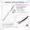 3pcs Eddy Current Coil Sensor for  A1 A1  Print  Module Replacement Part 3D Printer Accessories Kit 3