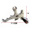 Bow and Arrow 4 Finger Thumb Trigger Release Adjustable Left/Right Hand Compound Bow Release Grip Caliper Hunting 6