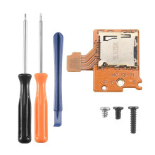 Jeu de RéParation de Remplacement de Carte de Fente pour Carte Micro- PièCes de RéParation pour la Fente pour Carte Ns Tf