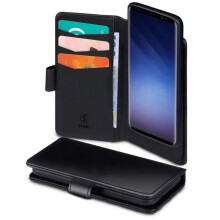 Peněženka SiGN 2 v 1 pro Samsung Galaxy S25 Plus - černá