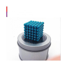(Silver) (Water Blue) 216pcs 3mm Magic Blocks Children Early Education Toy From Chuai Du