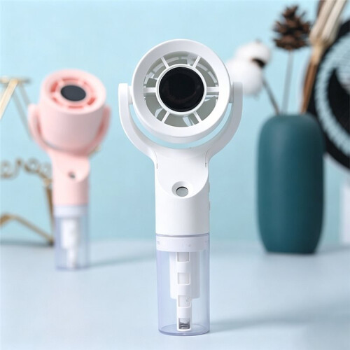 Portable Handheld Mist Fan  Cooling Tool for Outdoor and Dormitory Use 1