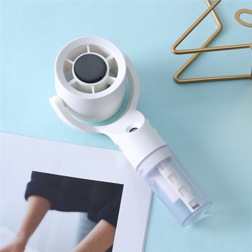 Portable Handheld Mist Fan  Cooling Tool for Outdoor and Dormitory Use 2
