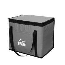 (30 L) Insulated Cooler 30L, Portable Ice Chest, Outdoor Camping Cooler Box, Food Beverage Cooler, 40 x 26 x 33 cm, Gray, Vivo 6633