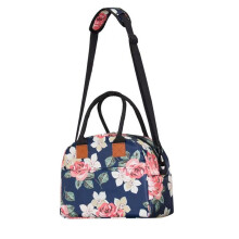 Waterproof Foldable Insulated Picnic Bag Thermal Lunch Cooler Portable Travel Cooler Bag 29x24x16CM