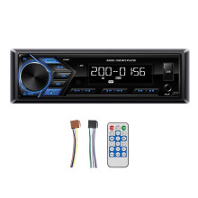 Auto MP3-Speler 1 Din USB FM-Radiotuner met LED-Segmentdisplays AUX-Ingang USB Multimedia Autoradiospeler